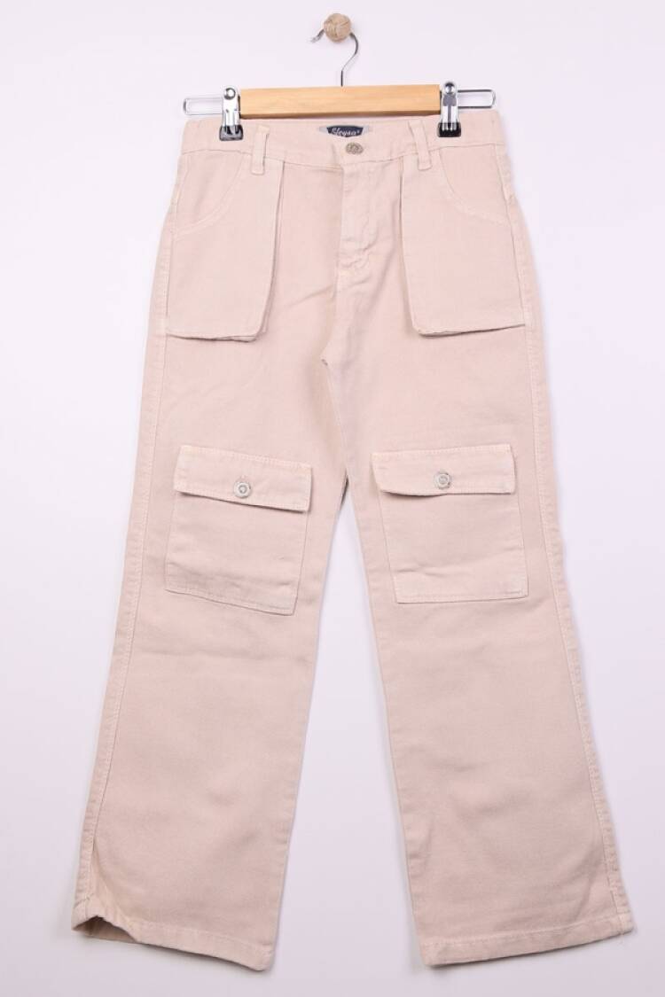 Girls' Bottom Wear - B1 - Pfd Komando Cepli Kız Pantolon - Brand: SÜZGÜN - Women & Kids, Baby Clothes Wholesale - Globality Store