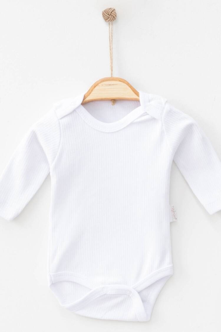 Baby Tops - B1 - Raporlu Unisex Çıtçıtlı Badi - Brand: NAYINOM - Women & Kids, Baby Clothes Wholesale - Globality Store