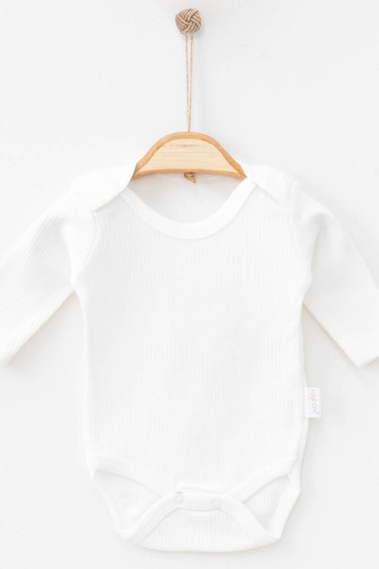Baby Tops - B1 - Raporlu Unisex Çıtçıtlı Badi - Brand: NAYINOM - Women & Kids, Baby Clothes Wholesale - Globality Store