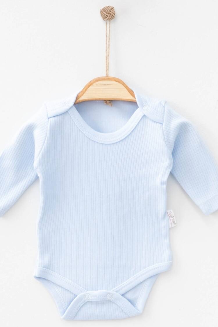 Baby Tops - B1 - Raporlu Unisex Çıtçıtlı Badi - Brand: NAYINOM - Women & Kids, Baby Clothes Wholesale - Globality Store