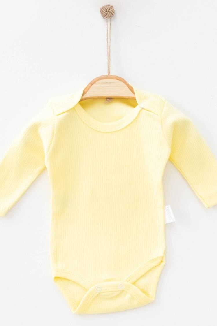 Baby Tops - B1 - Raporlu Unisex Çıtçıtlı Badi - Brand: NAYINOM - Women & Kids, Baby Clothes Wholesale - Globality Store