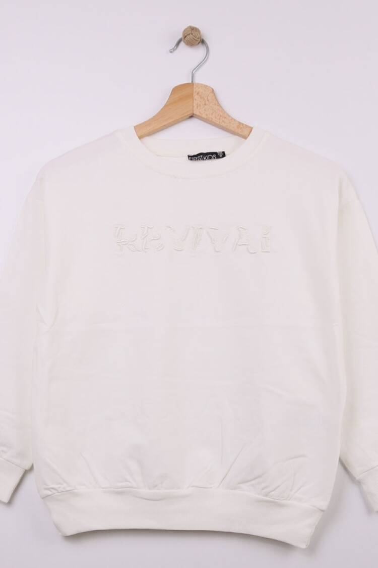Boys' Tops - B1 - Revival Baskılı Erkek Sweat - Brand: FİRST KİDS - Women & Kids, Baby Clothes Wholesale - Globality Store