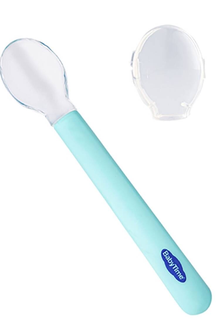 Anne Bebek Araç &amp; Gereç - B1 - Silikon Mama Kaşığı - Brand: BABY TİME - Women & Kids, Baby Clothes Wholesale - Globality Store