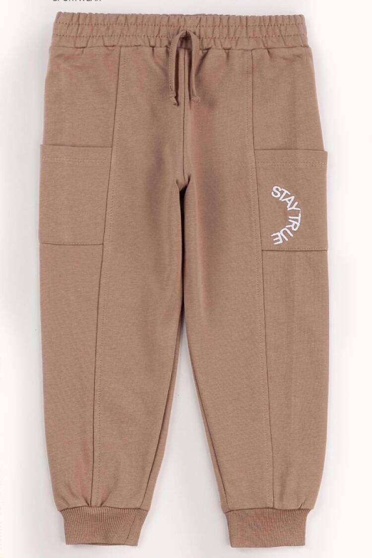 Eşofman Tek Alt - B1 - Stay Baskılı Erkek Tek Alt - Brand: Nickel - Women & Kids, Baby Clothes Wholesale - Globality Store