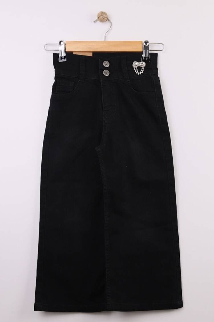 Girls' Bottom Wear - B1 - Taş Detaylı Kız Pantolon - Brand: BAYHAS - Women & Kids, Baby Clothes Wholesale - Globality Store