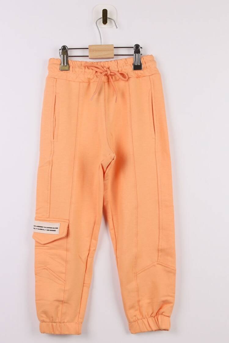 Girls' Suits - B1 - Tek Komando Cepli Kız Tek Alt - Brand: CARİBOU - Women & Kids, Baby Clothes Wholesale - Globality Store