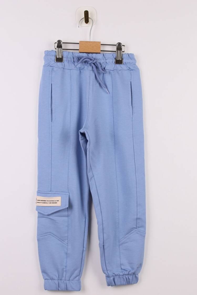 Girls' Suits - B1 - Tek Komando Cepli Kız Tek Alt - Brand: CARİBOU - Women & Kids, Baby Clothes Wholesale - Globality Store