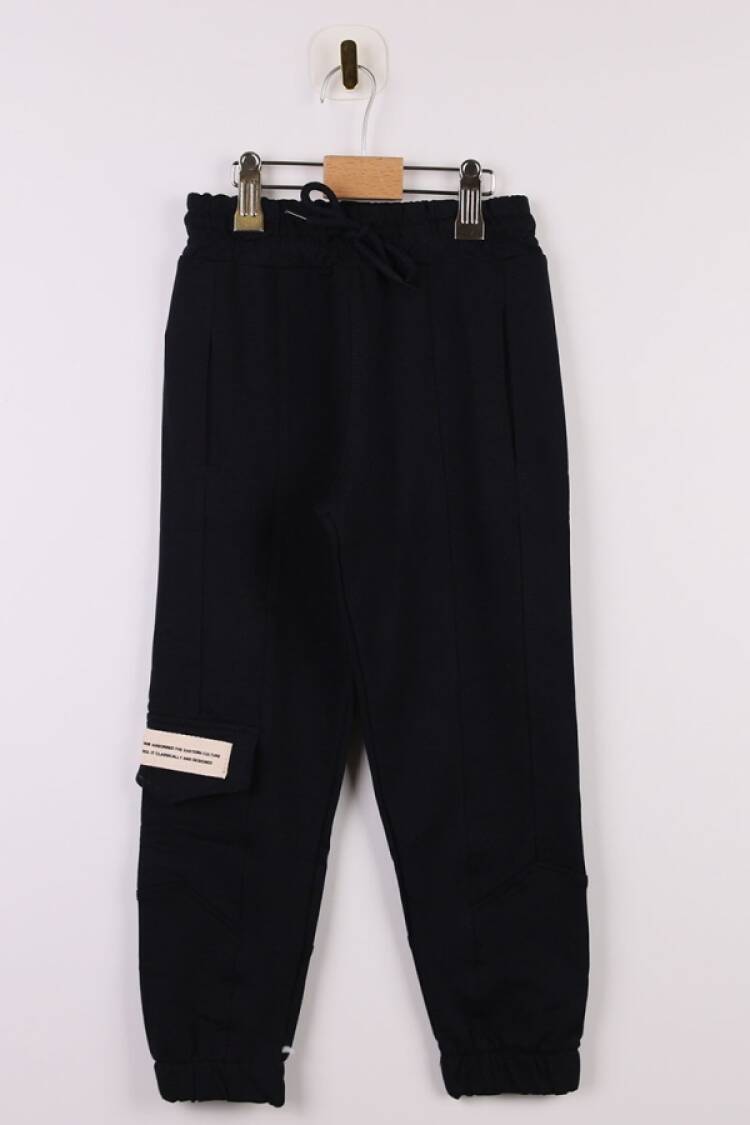 Girls' Suits - B1 - Tek Komando Cepli Kız Tek Alt - Brand: CARİBOU - Women & Kids, Baby Clothes Wholesale - Globality Store