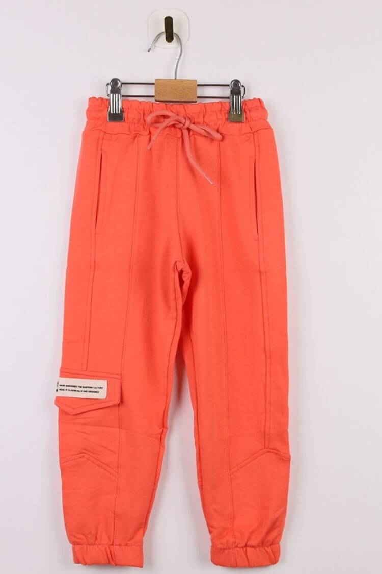 Girls' Suits - B1 - Tek Komando Cepli Kız Tek Alt - Brand: CARİBOU - Women & Kids, Baby Clothes Wholesale - Globality Store