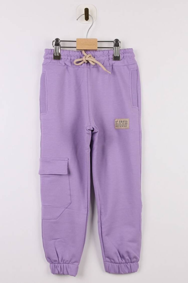 Girls' Suits - B1 - Tek Komando Cepli Kız Tek Alt - Brand: CARİBOU - Women & Kids, Baby Clothes Wholesale - Globality Store