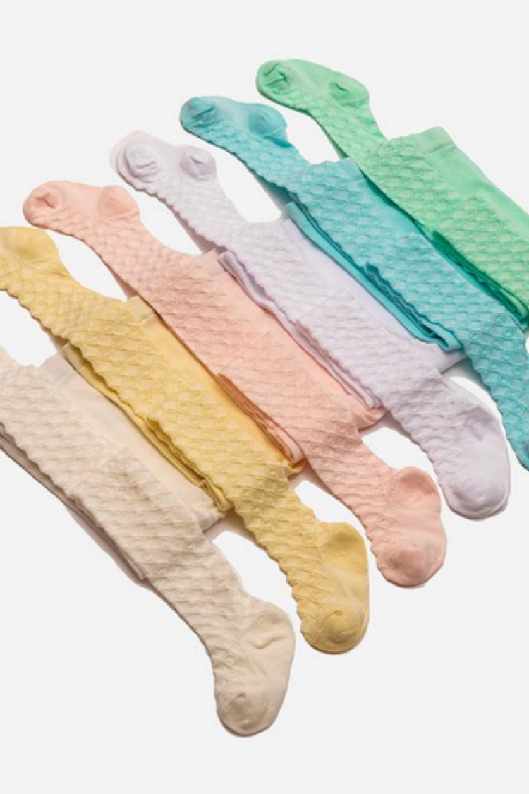 Underwear - Socks - Pajamas - Toptan 6'lı Desenli Bebek Külotlu Çorap 1064-KKLT-J002-21(6-12) - Brand: Defne - Women & Kids, Baby Clothes Wholesale - Globality Store