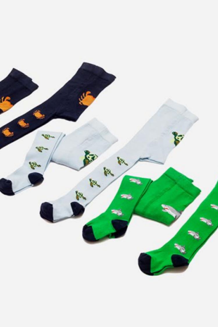 Underwear - Socks - Pajamas - Toptan 6'lı Erkek Bebek Külotlu Çorap 1064-EKLT-013-21(18-24) - Brand: Defne - Women & Kids, Baby Clothes Wholesale - Globality Store