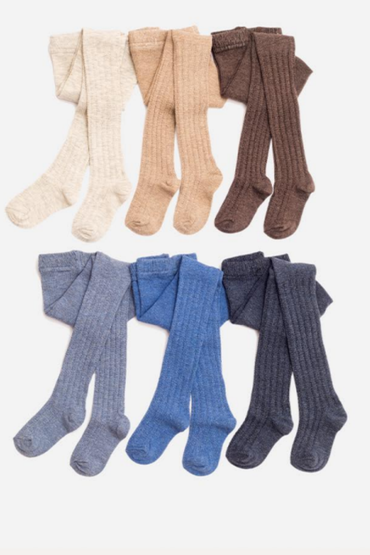 Underwear - Socks - Pajamas - Toptan 6'lı Kız Külotlu Çorap 1064-KKLT-023-21-(18-24) - Brand: Defne - Women & Kids, Baby Clothes Wholesale - Globality Store