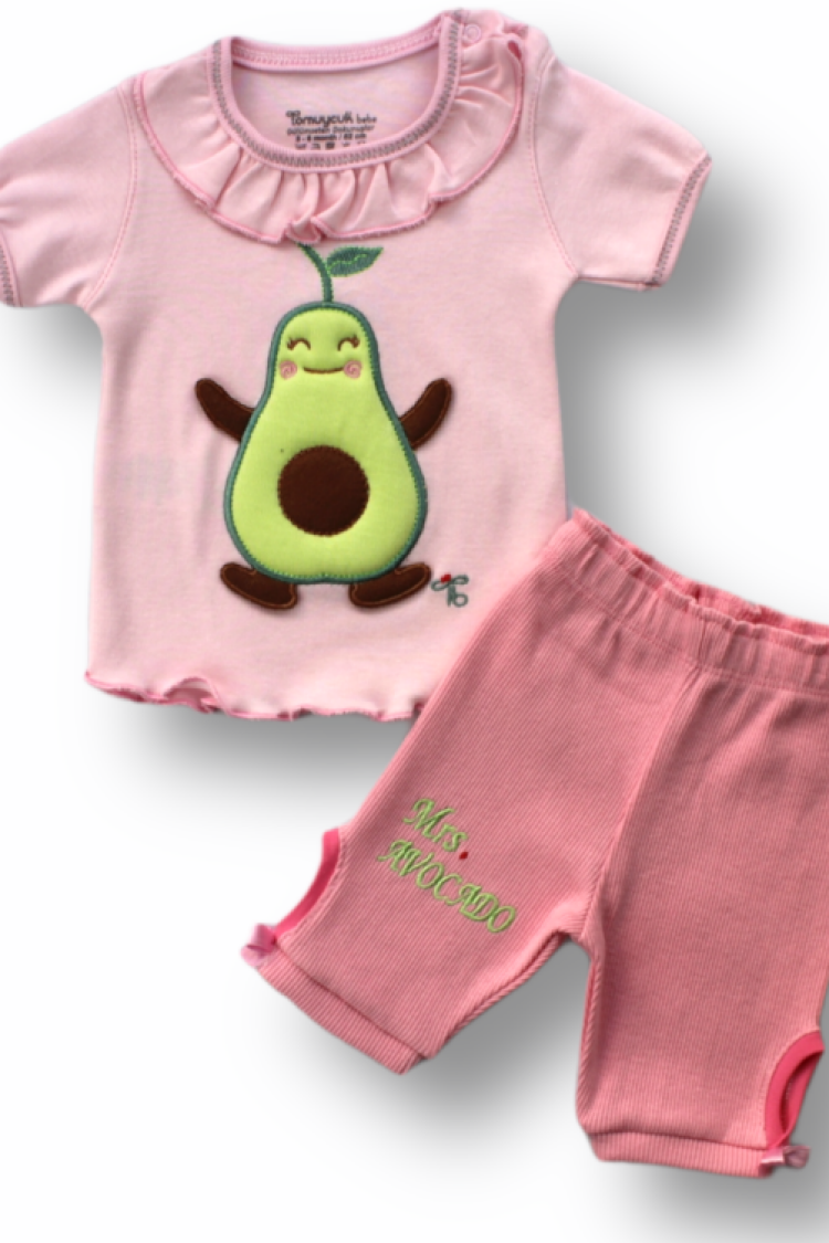 Baby Sets - Toptan Bebek 2'li Tişört ve Şort Takım 3-18M 1074-75509 - Brand: Tomuycuk - Women & Kids, Baby Clothes Wholesale - Globality Store