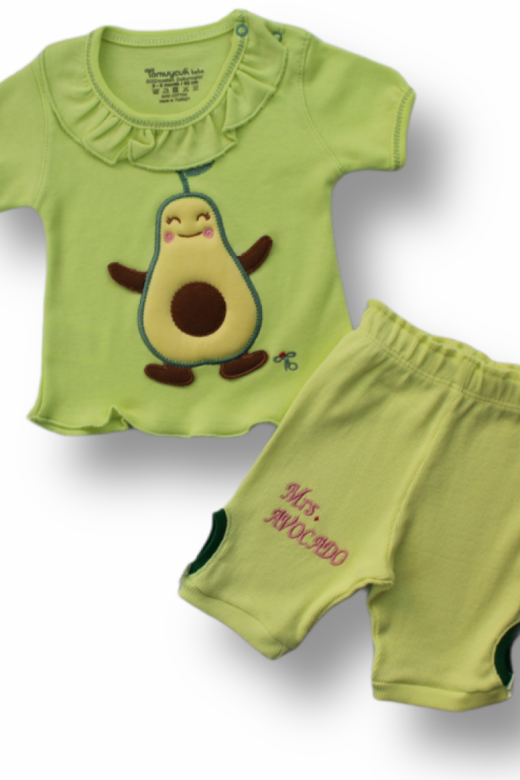 Baby Sets - Toptan Bebek 2'li Tişört ve Şort Takım 3-18M 1074-75509 - Brand: Tomuycuk - Women & Kids, Baby Clothes Wholesale - Globality Store