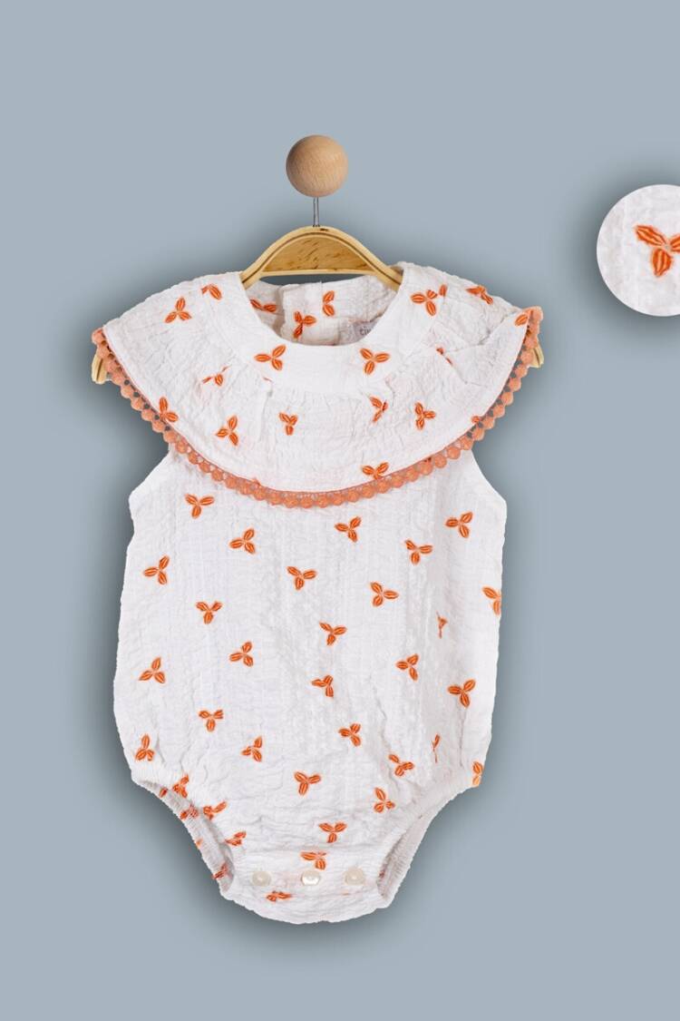 Baby Tops - Toptan Bebek Çiçek Desenli Tulum 6-24M 1018-TK4DÜ042243301 - Brand: Timo - Women & Kids, Baby Clothes Wholesale - Globality Store