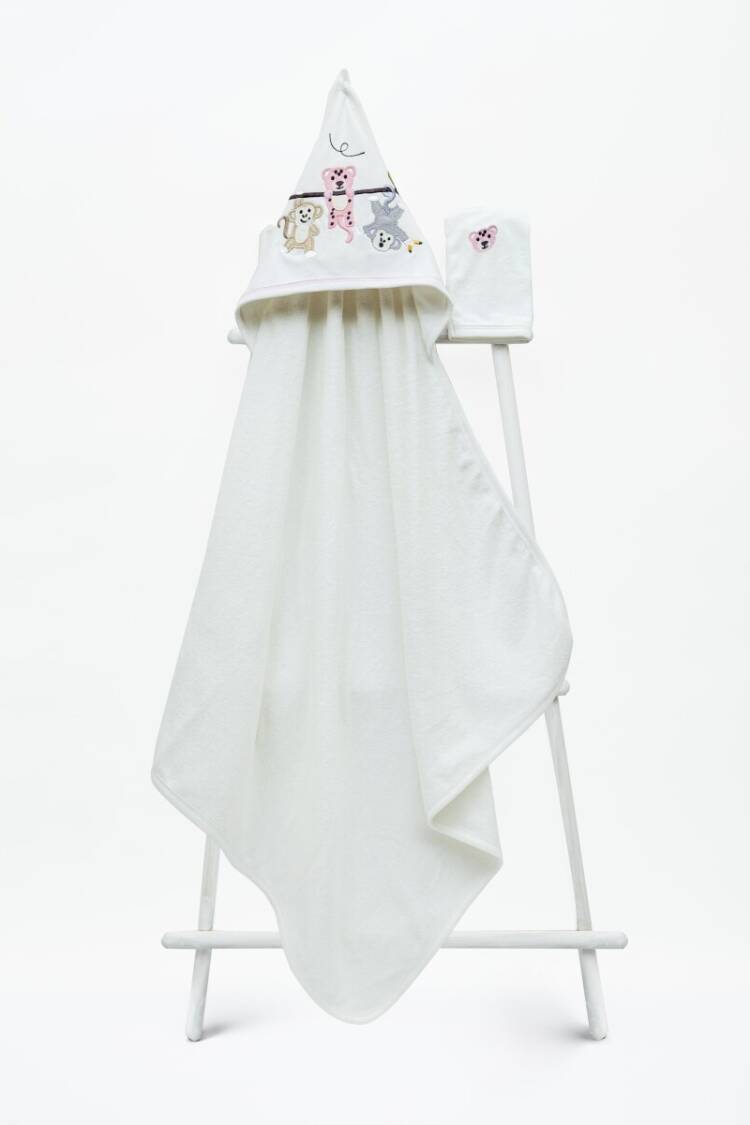 Bathroom Products - Toptan Bebek Havlu ve Banyo Kesesi 85x85cm 1-3Y 2015-9-827 - Brand: Babyline - Women & Kids, Baby Clothes Wholesale - Globality Store