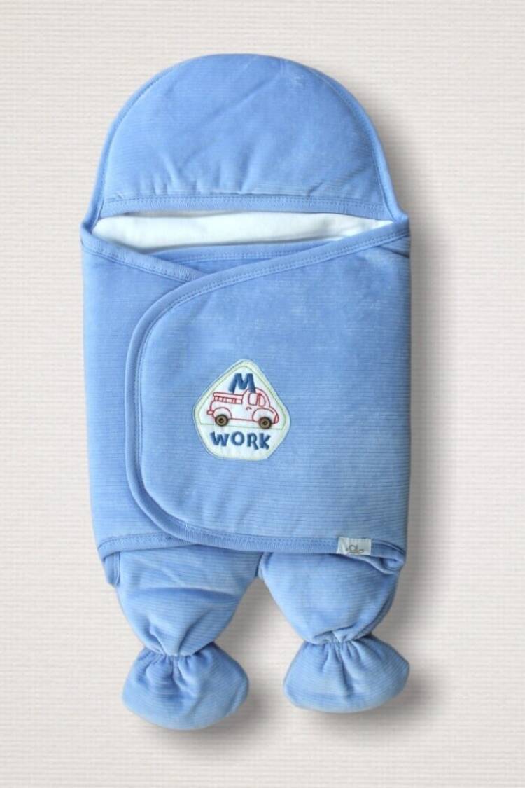 Sleep Products - Toptan Bebek Kadife Ayaklı Kundak 0-9M 1074-45041 - Brand: Tomuycuk - Women & Kids, Baby Clothes Wholesale - Globality Store
