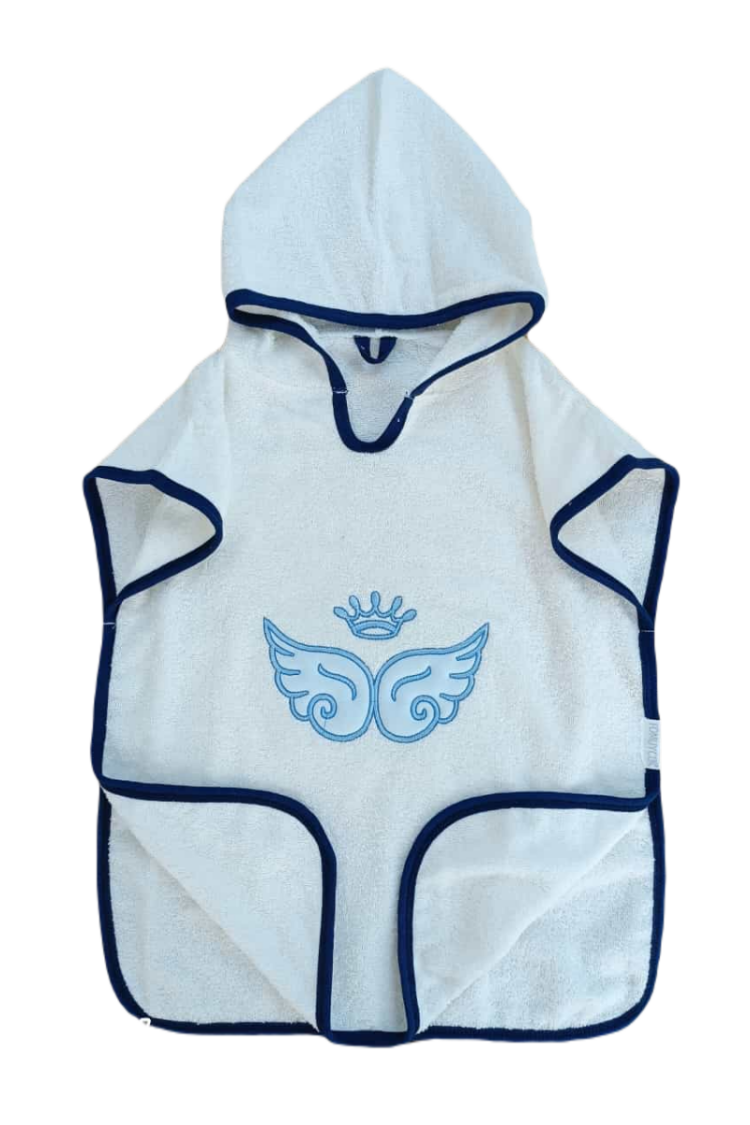 Towel and Bathrobe - Toptan Bebek Kapüşonlu Havlu Pareo 0-18M 1074-55098 - Brand: Tomuycuk - Women & Kids, Baby Clothes Wholesale - Globality Store