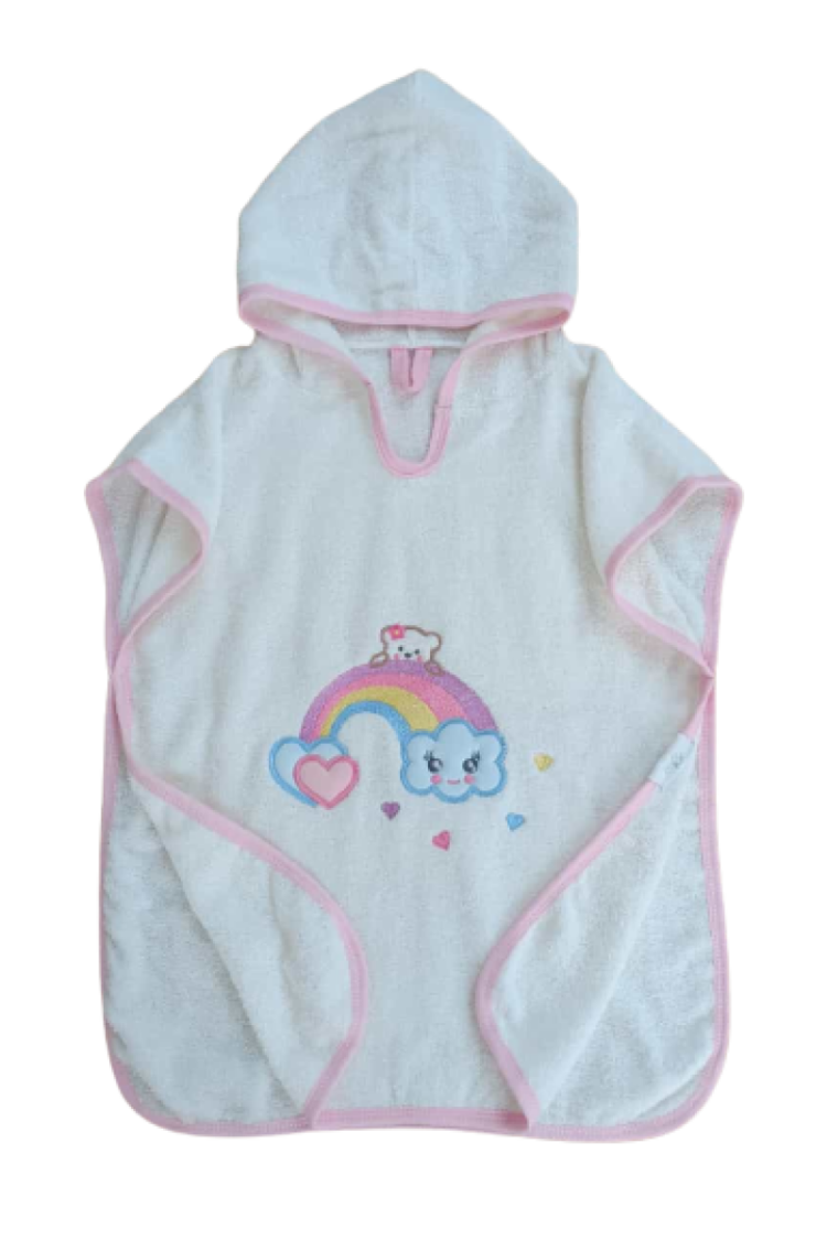 Towel and Bathrobe - Toptan Bebek Kapüşonlu Havlu Pareo 0-18M 1074-55099 - Brand: Tomuycuk - Women & Kids, Baby Clothes Wholesale - Globality Store