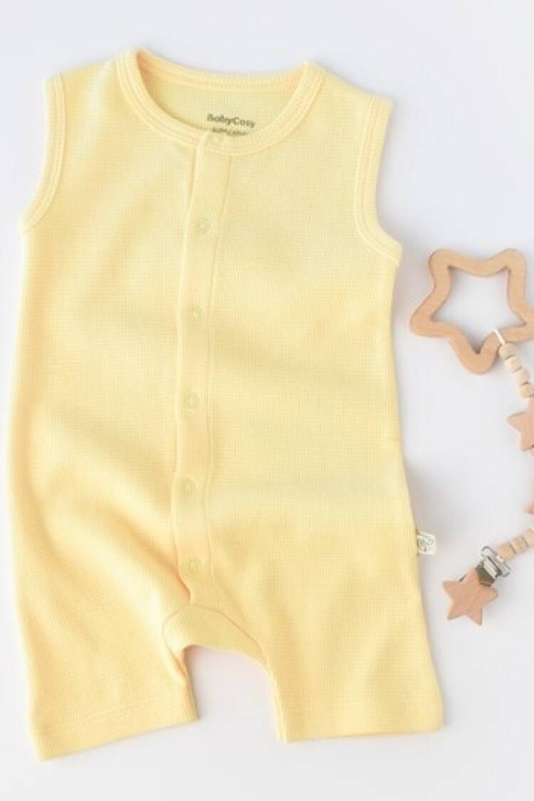 Baby Rompers and Overalls - Toptan Bebek Waffle Askılı Tulum Baby Cosy 2022-CSYW1010 - Brand: BabyCosy - Women & Kids, Baby Clothes Wholesale - Globality Store