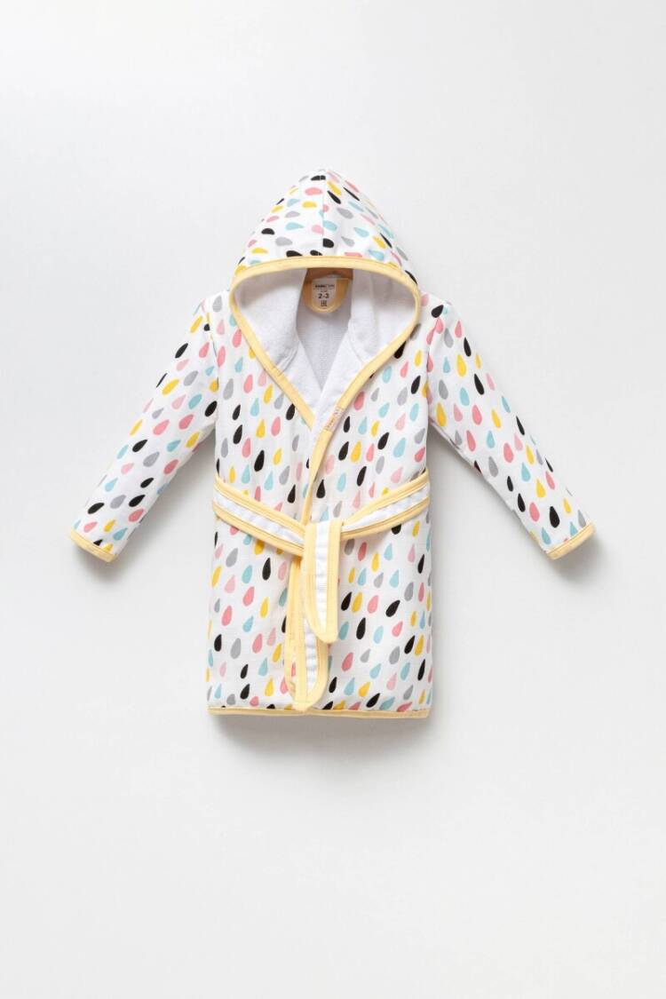 Towel and Bathrobe - Toptan Çocuk Bornoz 1-4Y 1072-497 - Brand: Ramel Kids - Women & Kids, Baby Clothes Wholesale - Globality Store