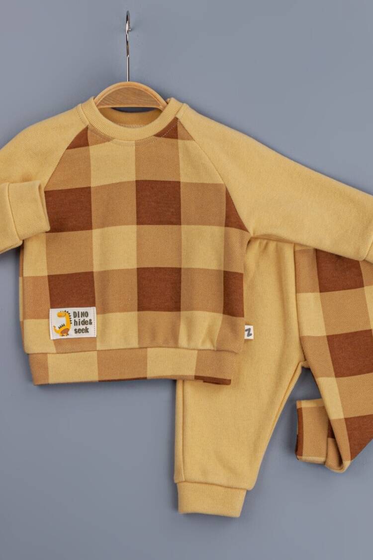 Baby Sets - Toptan Erkek Bebek 2'li Eşofman Takım 6-24M 1097-4684 - Brand: BabyZ - Women & Kids, Baby Clothes Wholesale - Globality Store