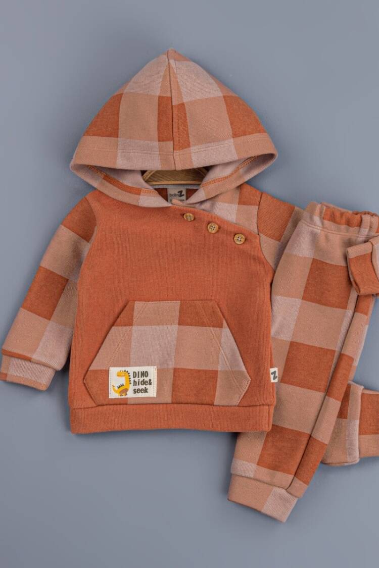Baby Sets - Toptan Erkek Bebek 2'li Eşofman Takım 6-24M 1097-4750 - Brand: BabyZ - Women & Kids, Baby Clothes Wholesale - Globality Store