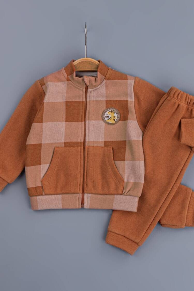 Baby Sets - Toptan Erkek Bebek 2'li Eşofman Takımı 6-24M 1097-4757 - Brand: BabyZ - Women & Kids, Baby Clothes Wholesale - Globality Store