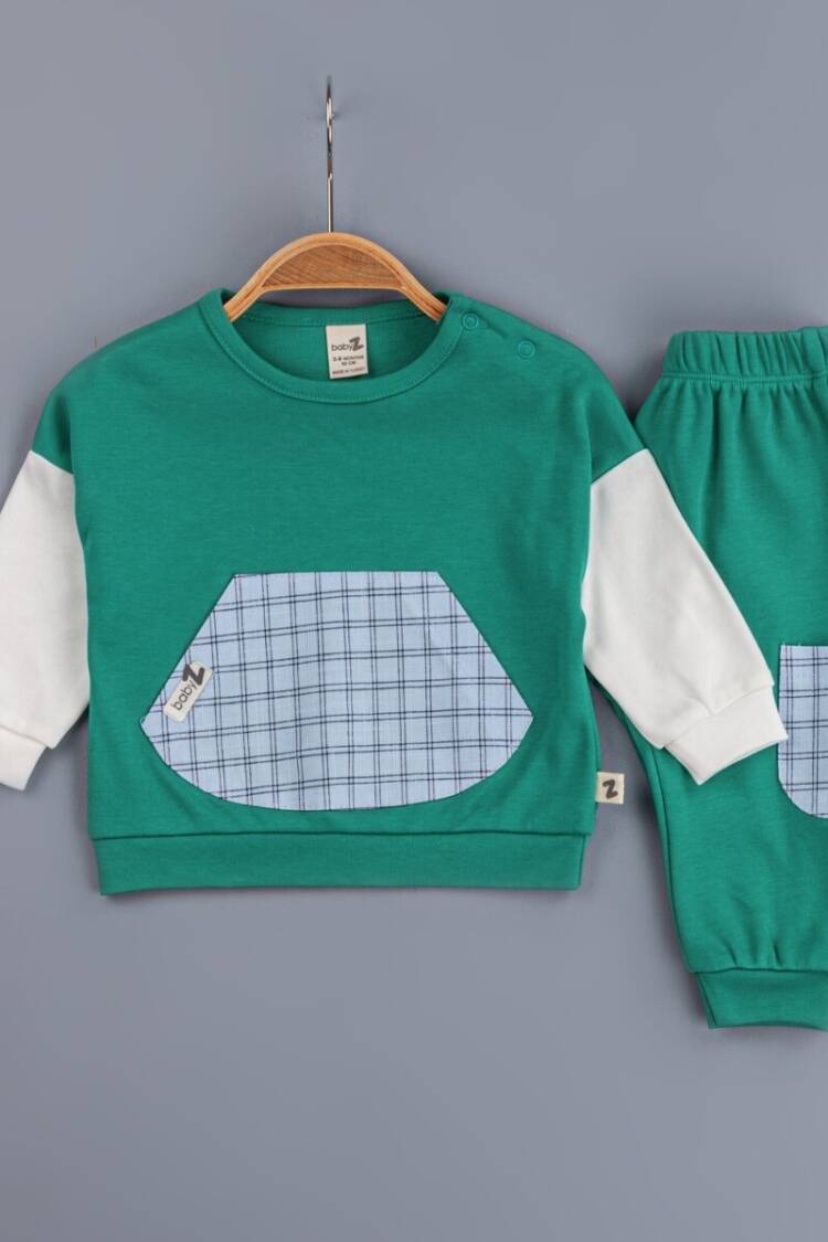 Baby Sets - Toptan Erkek Bebek 2'li Takım 6-24M 1097-4748 - Brand: BabyZ - Women & Kids, Baby Clothes Wholesale - Globality Store