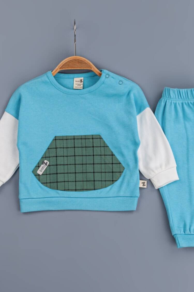 Baby Sets - Toptan Erkek Bebek 2'li Takım 6-24M 1097-4748 - Brand: BabyZ - Women & Kids, Baby Clothes Wholesale - Globality Store