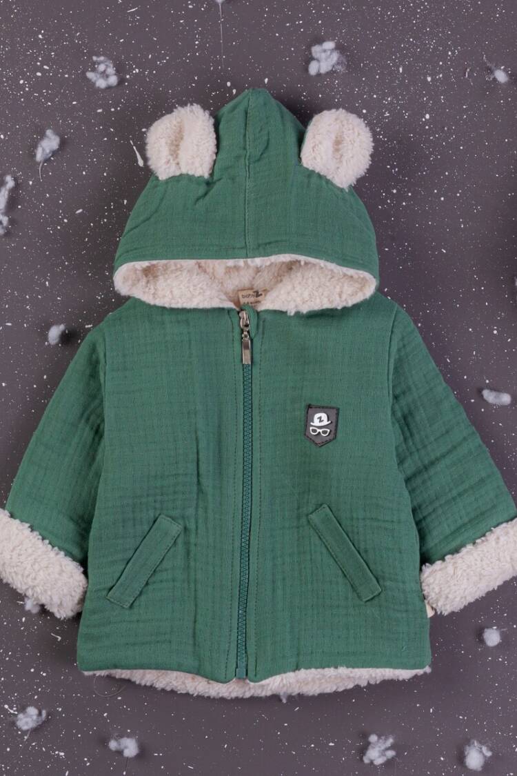 - Toptan Erkek Bebek Muslin Kapüşonlu Mont 6-24M 1097-4756 - Brand: BabyZ - Women & Kids, Baby Clothes Wholesale - Globality Store