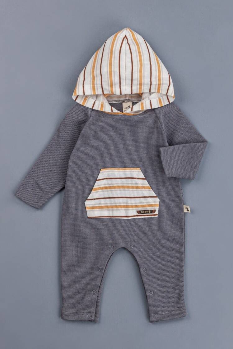 Baby Rompers and Overalls - Toptan Erkek Bebek Tulum 3-12M 1097-4250 - Brand: BabyZ - Women & Kids, Baby Clothes Wholesale - Globality Store