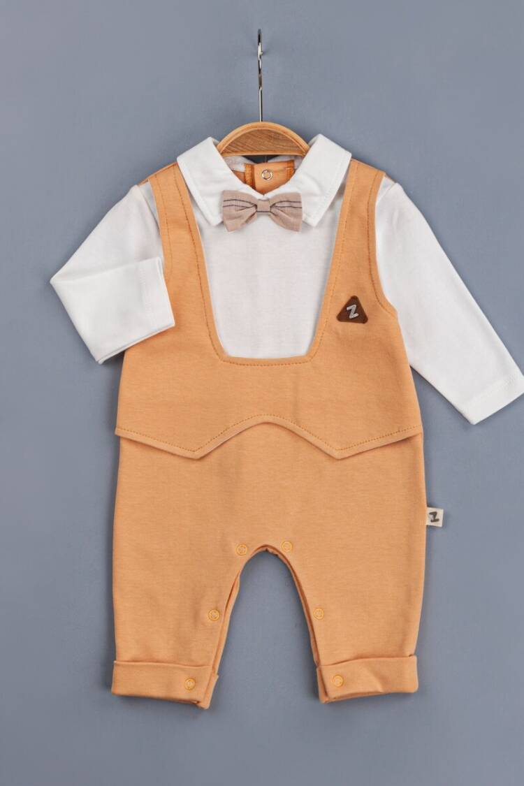 Baby Rompers and Overalls - Toptan Erkek Bebek Tulum 3-12M 1097-4355 - Brand: BabyZ - Women & Kids, Baby Clothes Wholesale - Globality Store