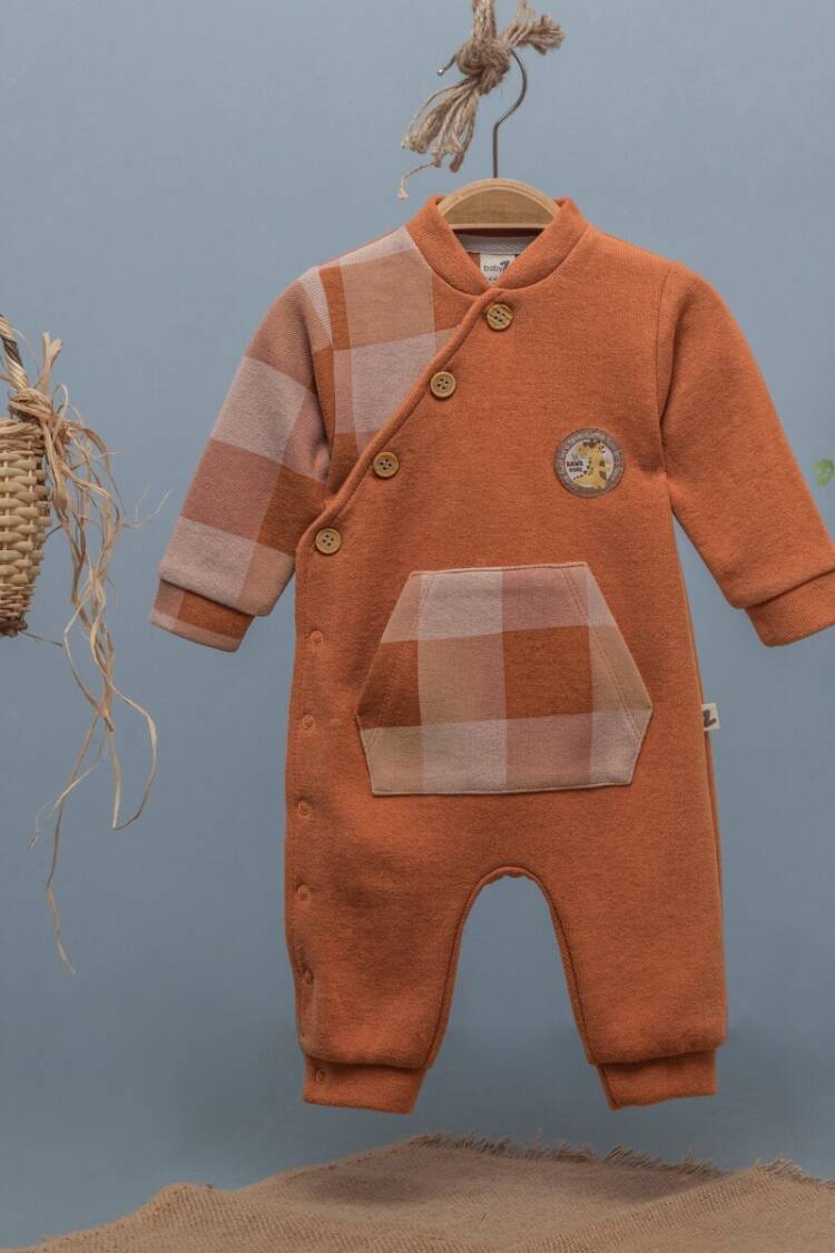 Baby Rompers and Overalls - Toptan Erkek Bebek Tulum 3-12M 1097-4364 - Brand: BabyZ - Women & Kids, Baby Clothes Wholesale - Globality Store