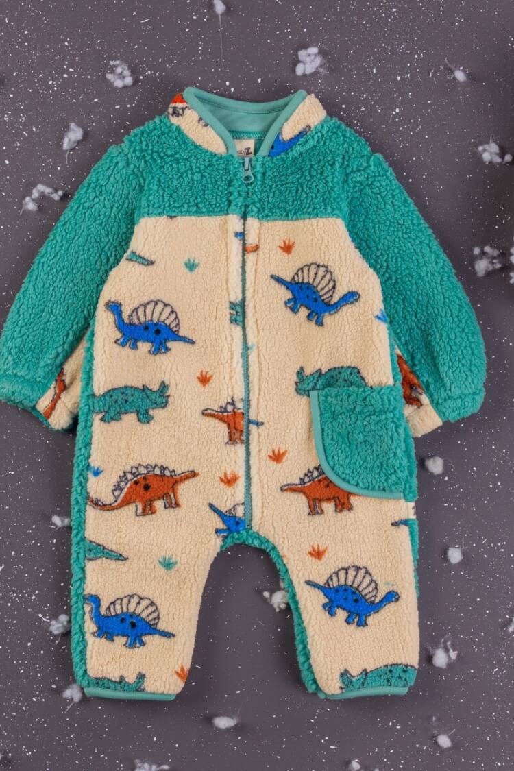 Baby Rompers and Overalls - Toptan Erkek Bebek Welsoft Tulum 3-12M 1097-4369 - Brand: BabyZ - Women & Kids, Baby Clothes Wholesale - Globality Store