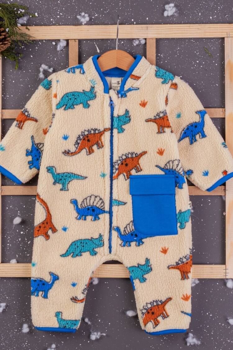 Baby Rompers and Overalls - Toptan Erkek Bebek Welsoft Tulum 3-12M 1097-4375 - Brand: BabyZ - Women & Kids, Baby Clothes Wholesale - Globality Store