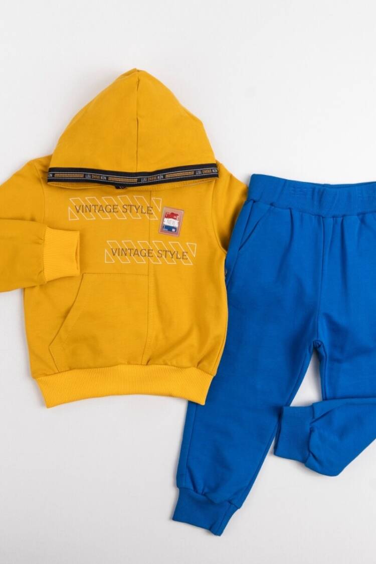 Boys' Sets - Toptan Erkek Çocuk Eşofman Takım 1-4Y 2037-9722 - Brand: Pankido - Women & Kids, Baby Clothes Wholesale - Globality Store