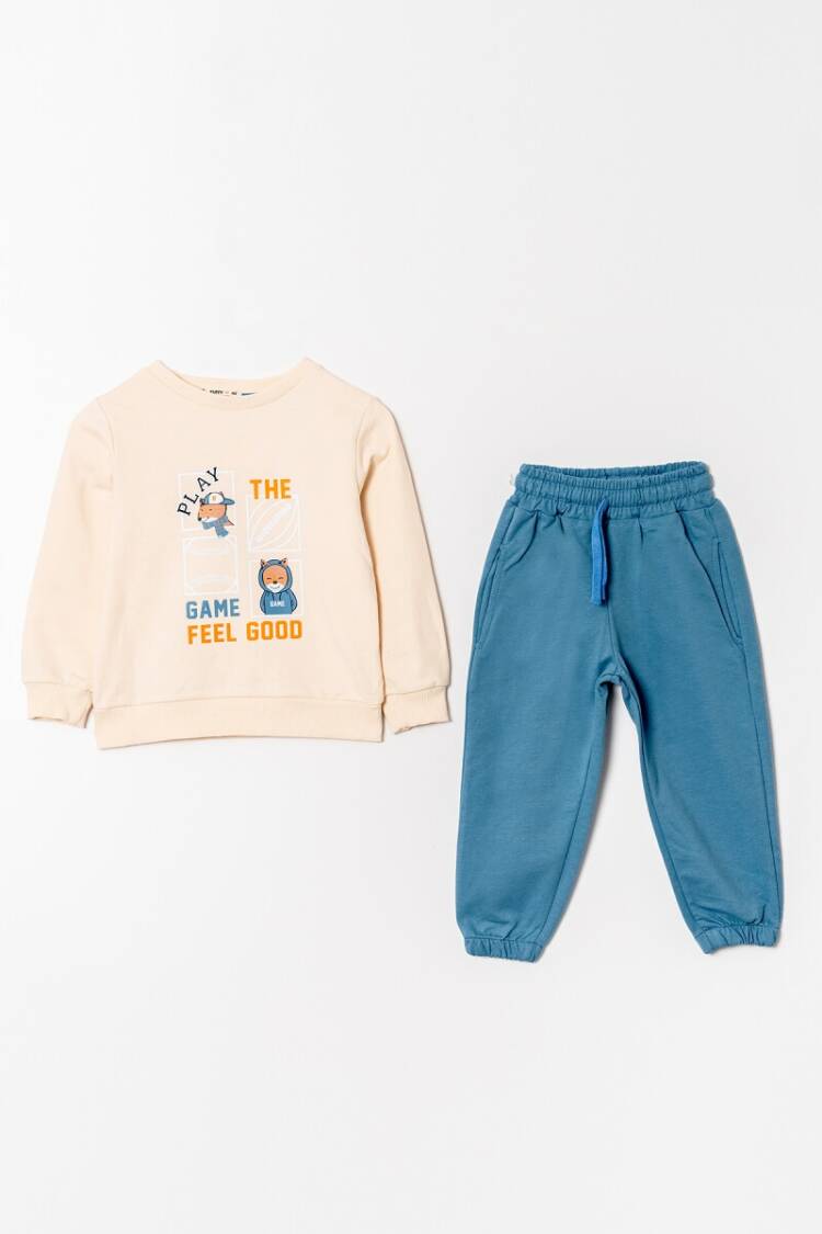 Boys' Sets - Toptan Erkek Çocuk Eşofman Takım 2-5Y 1099-0851 - Brand: Tuffy - Women & Kids, Baby Clothes Wholesale - Globality Store