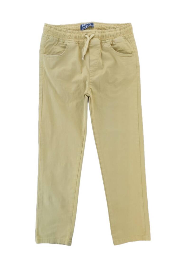 Boys' Trousers - Toptan Erkek Çocuk Lastikli Pantolon 9-14Y 1015-PFD_9-14_BEJ - Brand: Lemon - Women & Kids, Baby Clothes Wholesale - Globality Store