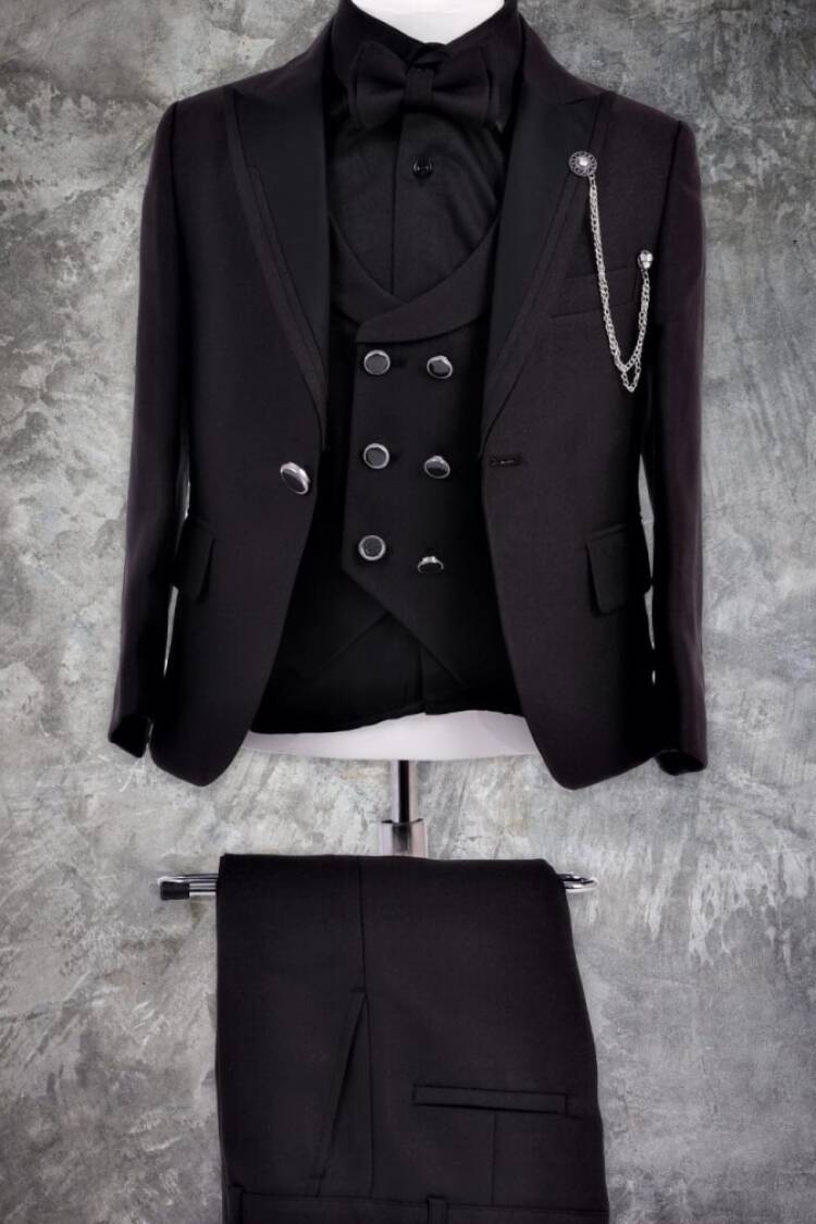 Boy's Suit - Toptan Erkek Çocuk Takım Elbise 3-6Y 1037-5836 - Brand: Messy - Women & Kids, Baby Clothes Wholesale - Globality Store
