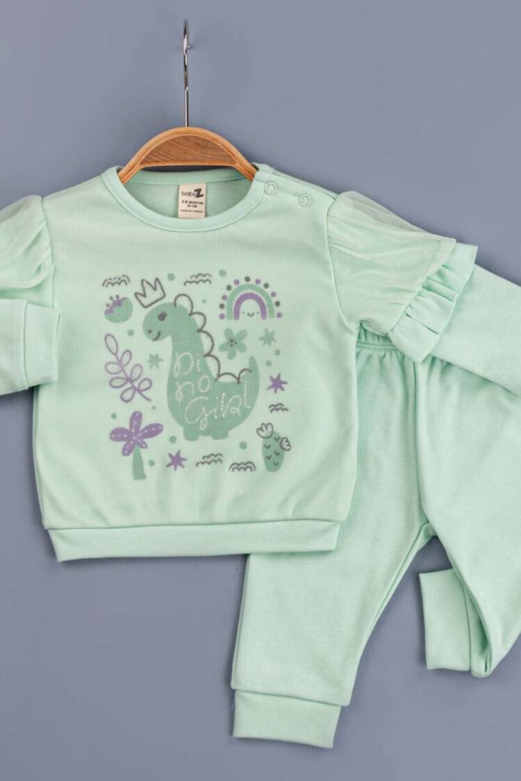 Baby Sets - Toptan Kız Bebek 2'li Takım 6-24M 1097-5760 - Brand: BabyZ - Women & Kids, Baby Clothes Wholesale - Globality Store
