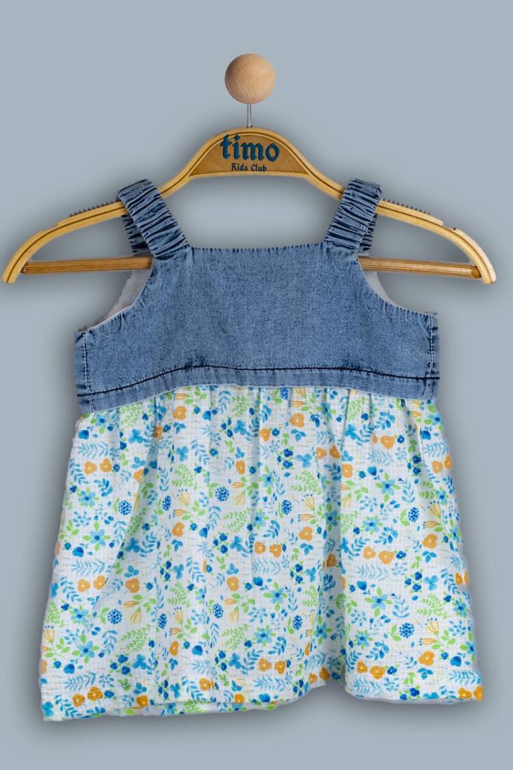 Baby Dress - Toptan Kız Bebek Elbise 6-24M 1018-TK4DÜ202241161 - Brand: Timo - Women & Kids, Baby Clothes Wholesale - Globality Store