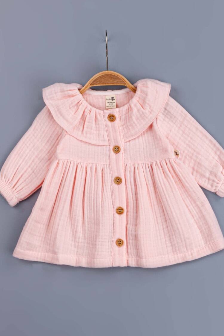 Baby Dress - Toptan Kız Bebek Elbisesi 6-24M 1097-5296 - Brand: BabyZ - Women & Kids, Baby Clothes Wholesale - Globality Store