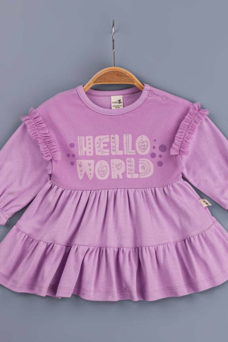 Baby Dress - Toptan Kız Bebek Elbisesi 6-24M 1097-5401 - Brand: BabyZ - Women & Kids, Baby Clothes Wholesale - Globality Store