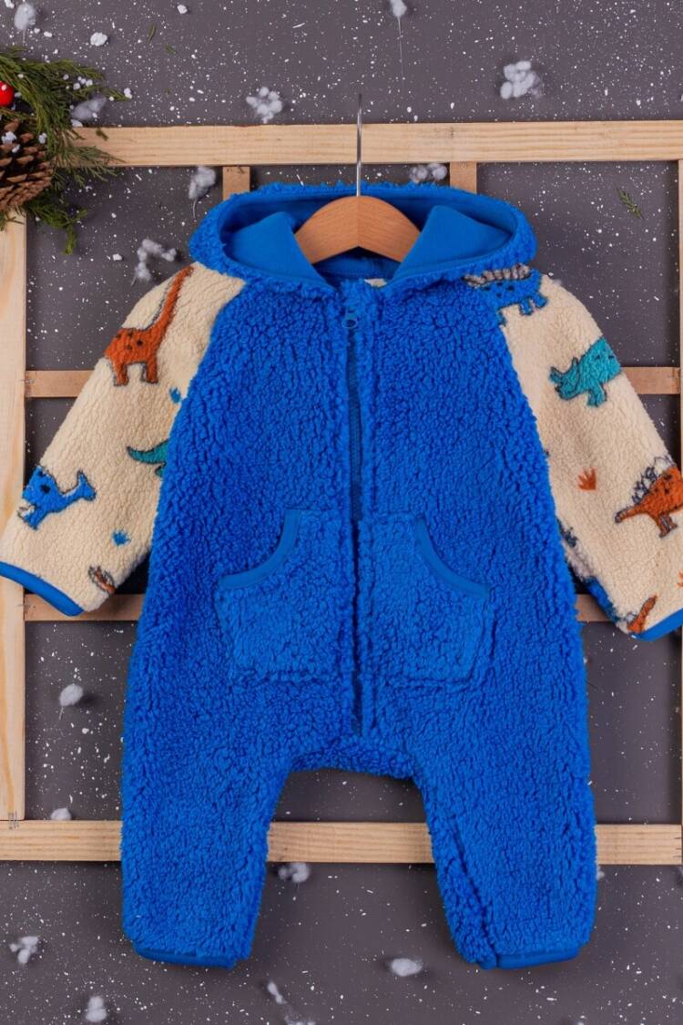 Baby Rompers and Overalls - Toptan Kız Bebek Kapşonlu Tulum 3-12M 1097-4359 - Brand: BabyZ - Women & Kids, Baby Clothes Wholesale - Globality Store