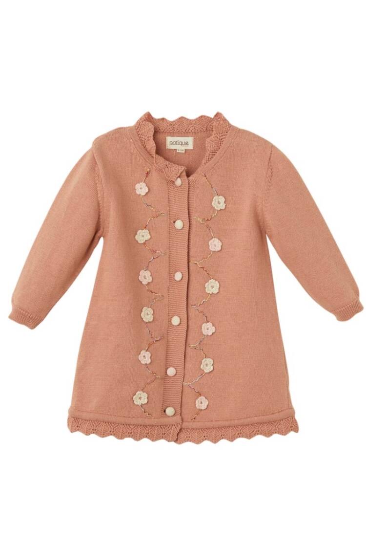 Baby Dress - Toptan Kız Bebek Organik Pamuk Elbise 6-36M 1061-21138 - Brand: Uludağ Triko - Women & Kids, Baby Clothes Wholesale - Globality Store