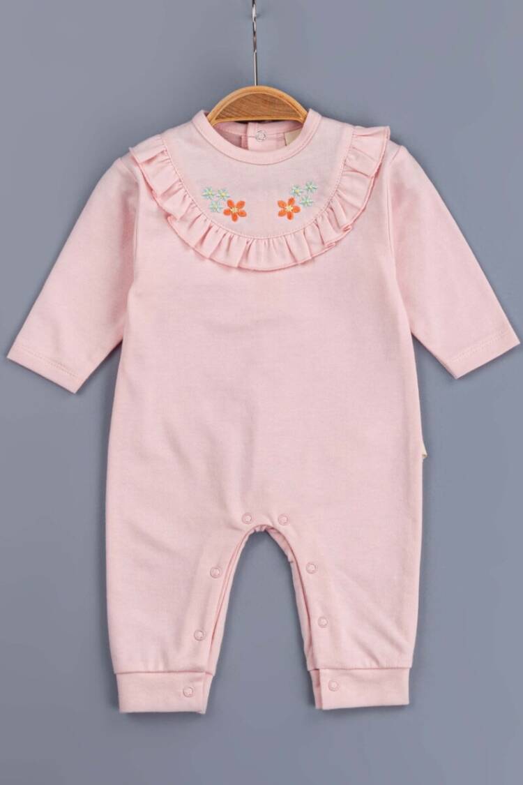 Baby Rompers and Overalls - Toptan Kız Bebek Tulum 3-12M 1097-5393 - Brand: BabyZ - Women & Kids, Baby Clothes Wholesale - Globality Store