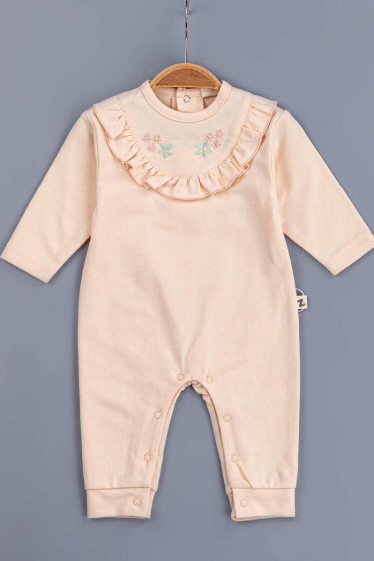 Baby Rompers and Overalls - Toptan Kız Bebek Tulum 3-12M 1097-5393 - Brand: BabyZ - Women & Kids, Baby Clothes Wholesale - Globality Store