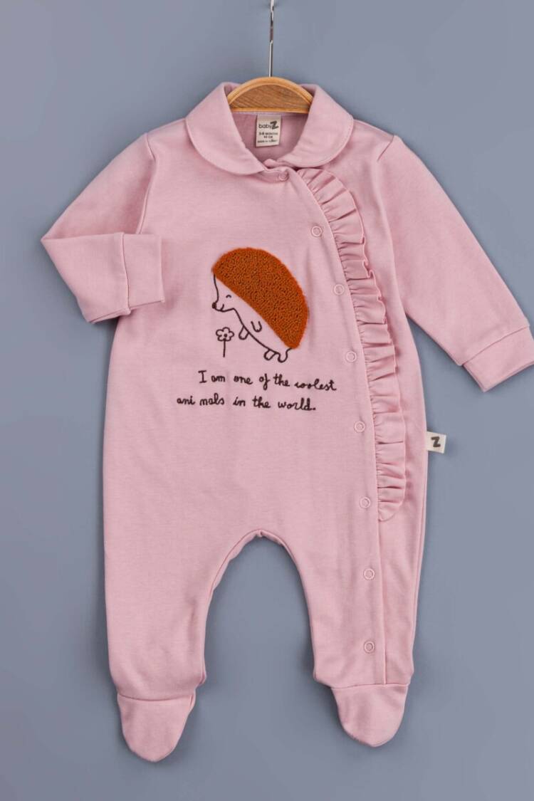 Baby Rompers and Overalls - Toptan Kız Bebek Tulum 3-12M 1097-5396 - Brand: BabyZ - Women & Kids, Baby Clothes Wholesale - Globality Store